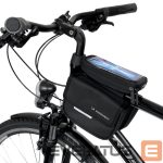 Dviračio priedas Wozinsky  Wozinsky bicycle frame bag, waterproof phone case, 1.5l, black (WBB26BK) 