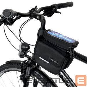 Dviračio priedas Wozinsky  Wozinsky bicycle frame bag, waterproof phone case, 1.5l, black (WBB26BK) 