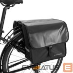 Dviračio priedas Wozinsky  Wozinsky Double Bike Pannier for Trunk 28L Black (WBB34BK) 
