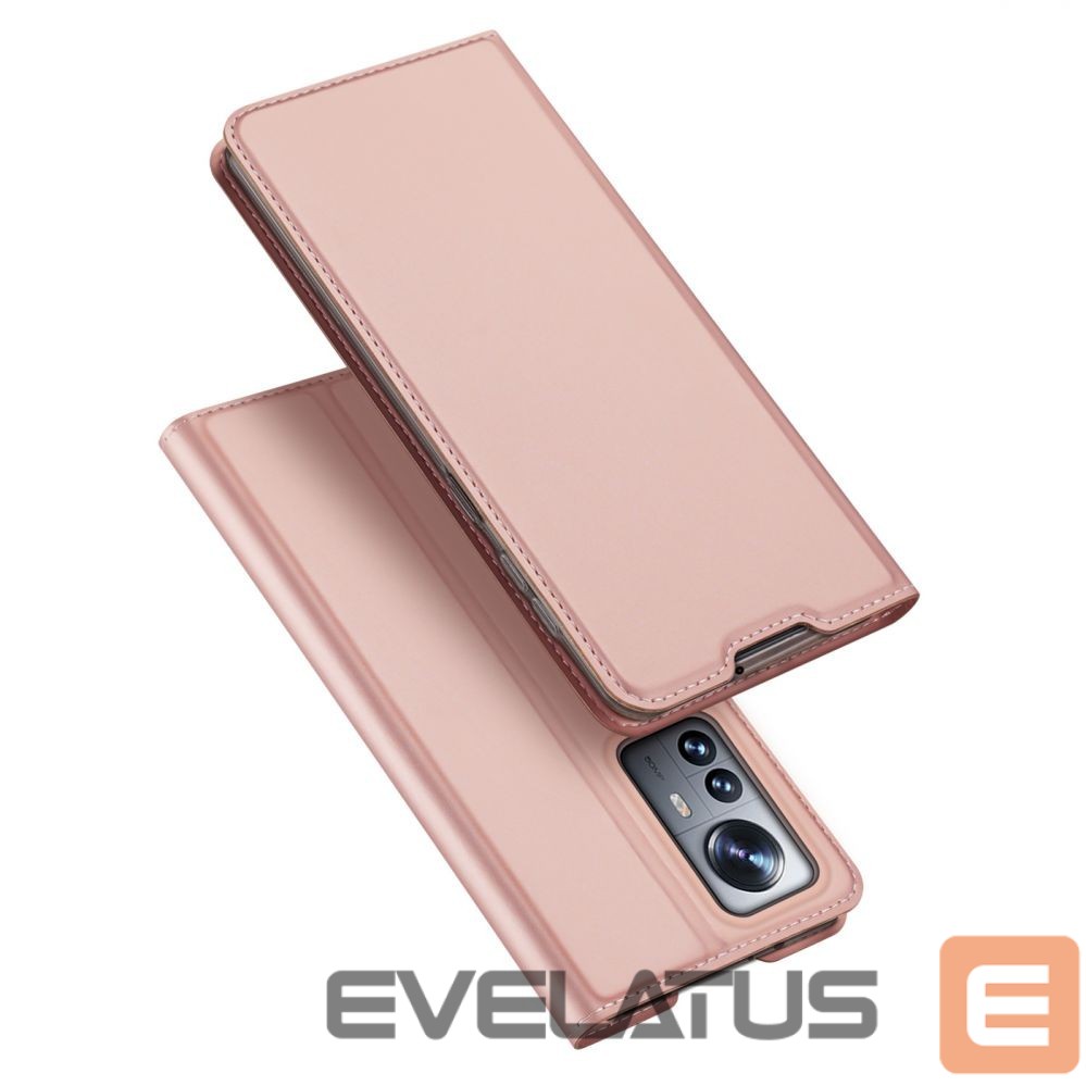 Nugarėlės dėklai Dux Ducis Dux Ducis Skin Pro Holster Cover Flip Cover for Xiaomi 12 Pro pink