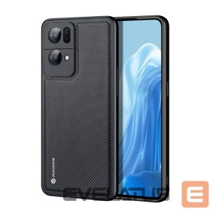 Nugarėlės dėklai Dux Ducis  Dux Ducis Fino case cover covered with nylon material Oppo Reno7 Pro 5G black 