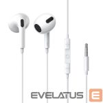Laidinės ausinės Baseus  Baseus Encok H17 3.5mm minijack wired headphones white (NGCR020002) 