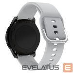 Dirželis Hurtel  Silicone Strap TYS band for Samsung Galaxy Watch 40 / 41 / 42 / 43 / 44 mm - gray 
