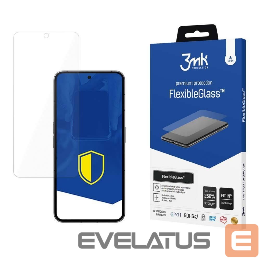 Apsauginiai stiklai 3MK Nothing Phone 2 - 3mk FlexibleGlass