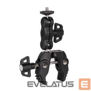 Fotoaparato priedas Hurtel  Phone and sports camera holder with clamp 