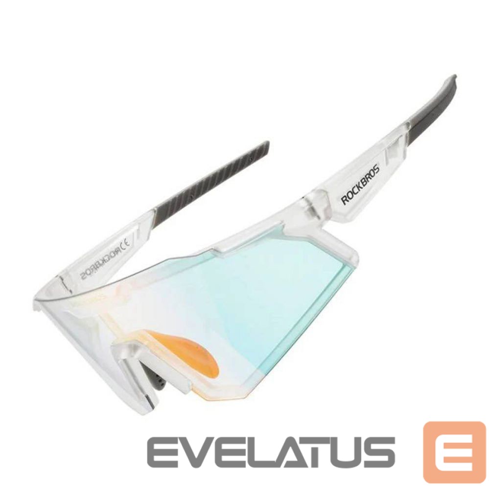 Dviračio priedas Rockbros Rockbros SP291 photochromic UV400 cycling glasses - white