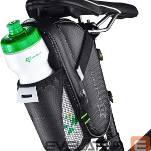 Dviračio priedas Rockbros  Rockbros C7-1 waterproof bicycle bag with saddle mounting 1.5l - black 