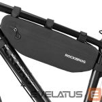 Dviračio priedas Rockbros  Rockbros AS-043 bicycle bag with Velcro 3l - black 