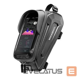 Dviračio priedas Rockbros  Rockbros B68-1 armored bicycle bag with phone pocket 1.7l - black 