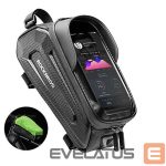 Dviračio priedas Rockbros  Rockbros B68 Bike Pannier for Frame, Armored, with Phone Pocket and Cover, 1.7L - Black 