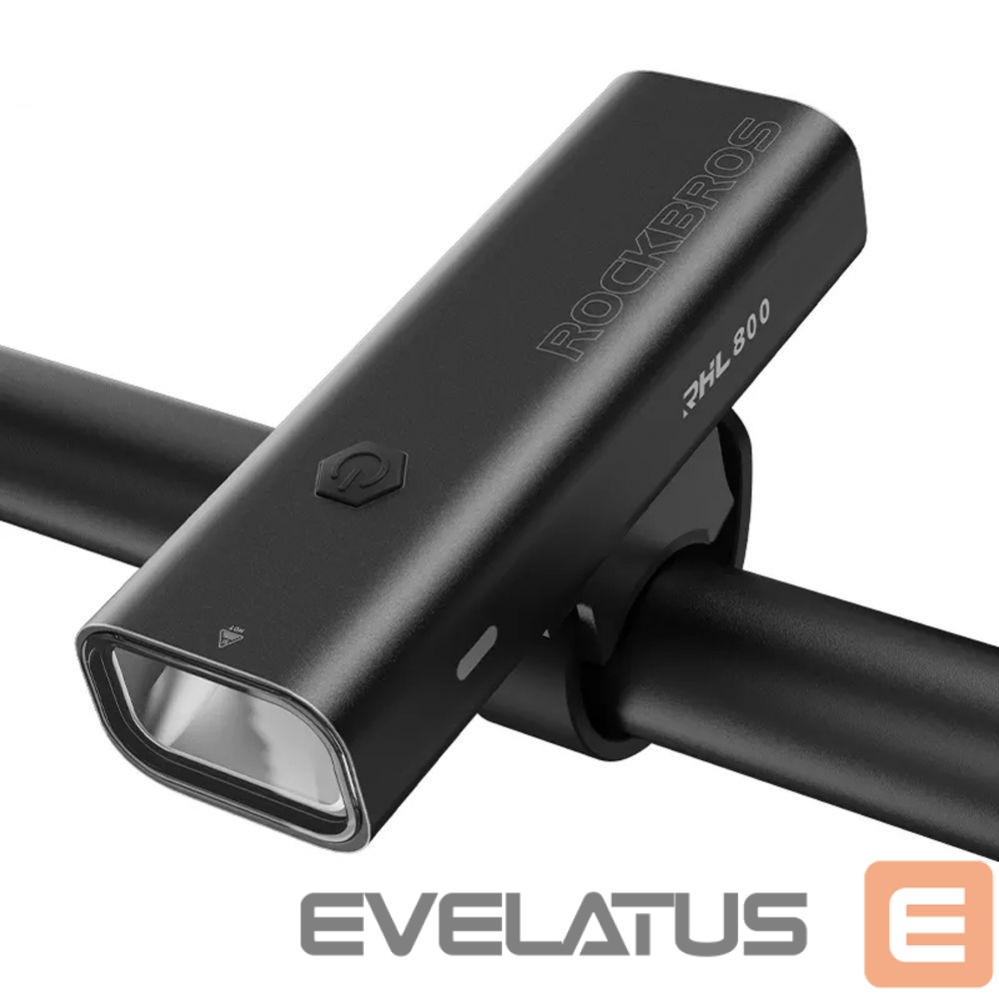 Dviračio priedas Rockbros Rockbros 24710012001 front bicycle light 800 lm + USB-C - USB-A cable - black
