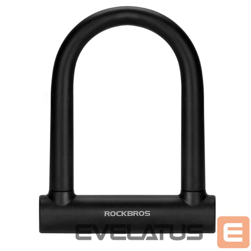 Dviračio priedas Rockbros Rockbros RKS610-BK U-lock bicycle lock - black