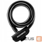 Dviračio priedas Rockbros  Rockbros RKS515-BK bicycle lock with 1.1 m key - black 