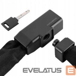 Dviračio priedas Rockbros  Rockbros 32430708001 bicycle lock with key 0.97 m - black 