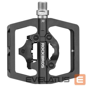 Dviračio priedas Rockbros  Rockbros PD15-BK Aluminum Alloy Bicycle Pedal Set - Black 