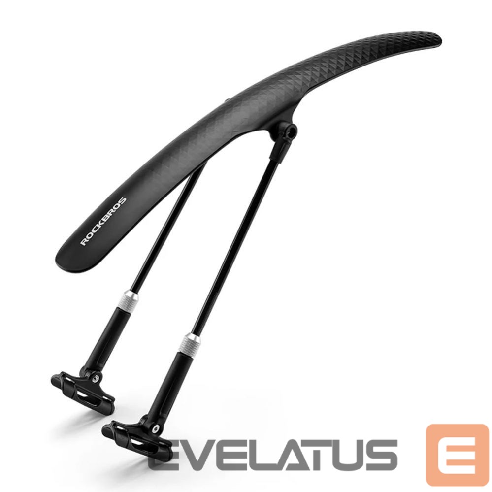 Dviračio priedas Rockbros Rockbros 28210007001 bicycle fender, universal, adjustable - black