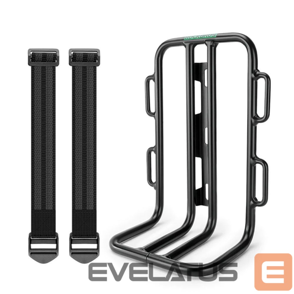 Dviračio priedas Rockbros Rockbros 33210010001 front bicycle shelf for bicycle fork - black