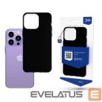 Nugarėlės dėklai 3MK  Black 