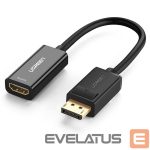 Kabelis Ugreen  MM137 40363 DisplayPort (Male) to HDMI (Female) 4K/1080p Adapter - Black Black