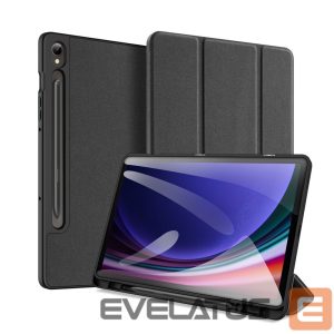 Nugarėlės dėklai Dux Ducis  Dux Ducis Domo flip and smart sleep case for Samsung Galaxy Tab S9 - black 