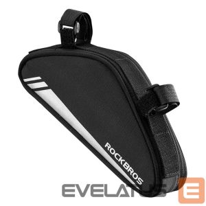 Kitas produktas Rockbros  Rockbros B55-BK bicycle bag for frame 0.7 l - black 