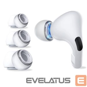 Laidinės ausinės Tech-Protect Apple Tech-Protect Ear Tips for AirPods Pro 1 / 2 in sizes S / M / L - white (3 pcs.) 