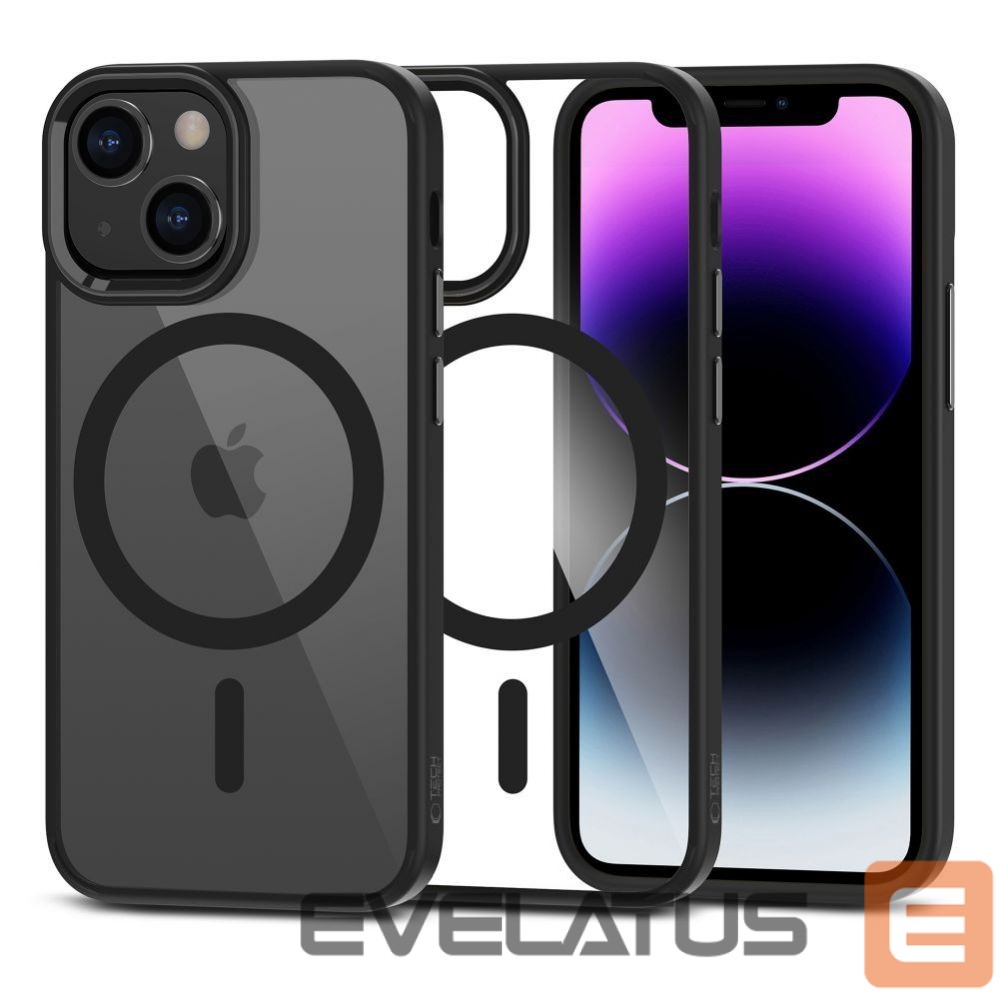 Nugarėlės dėklai Tech-Protect Tech-Protect MagMat MagSafe Case for iPhone 12 mini / 13 mini - Clear Black