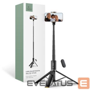 Fotoaparato priedas Tech-Protect  Tech-Protect L08S Bluetooth Selfie Stick with Remote Control, Tripod up to 141cm - Black 