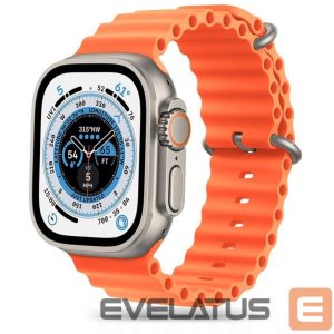 Dirželis Tech-Protect  Tech-Protect IconBand Pro Strap for Apple Watch 4 / 5 / 6 / 7 / 8 / 9 / SE / Ultra 1 / 2 (42/44/45/49 mm) - Orange 