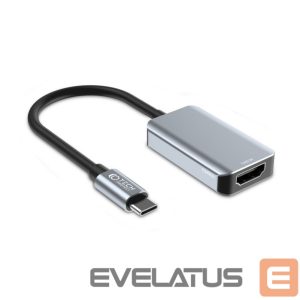 Kitas kompiuterio priedas Tech-Protect  Tech-Protect UltraBoost USB-C (Male) / HDMI (Female) 4K 60Hz Adapter - Black 