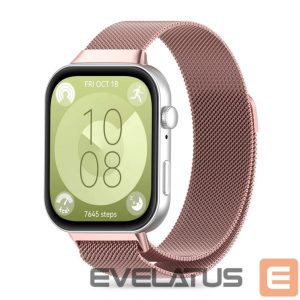 Dirželis Tech-Protect  Tech-Protect MilaneseBand for Huawei Watch Fit 3 - Pink 