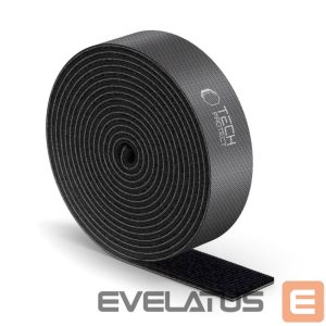 Kabelis Tech-Protect  Tech-Protect Velcro Cable Organizer 3m - Black 