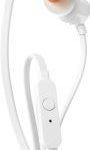 Laidinės ausinės JBL  Austiņas JBL TUNE T110 White 