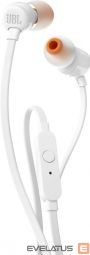 Laidinės ausinės JBL  Austiņas JBL TUNE T110 White 