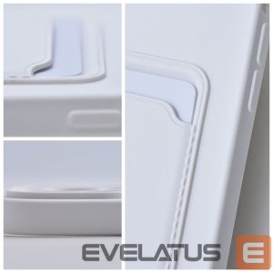 Nugarėlės dėklai OEM  Case for iPhone 15 PRO MAX Card Case white 
