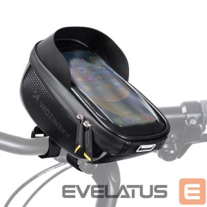 Dviračio priedas Wozinsky  Wozinsky Bike Handlebar Bag with Phone Case 1L Black (WBB16BK) 