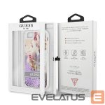 Nugarėlės dėklai Guess  Guess Flower Liquid Glitter case for iPhone SE 2022 / SE 2020 / 7 / 8 - purple 