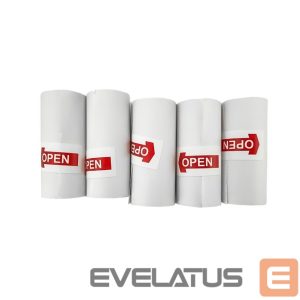 Biuro įrankiai Hurtel  HURC10N5 Rolls for Thermal Printer with Camera HURC10 - White (5 pcs.) 