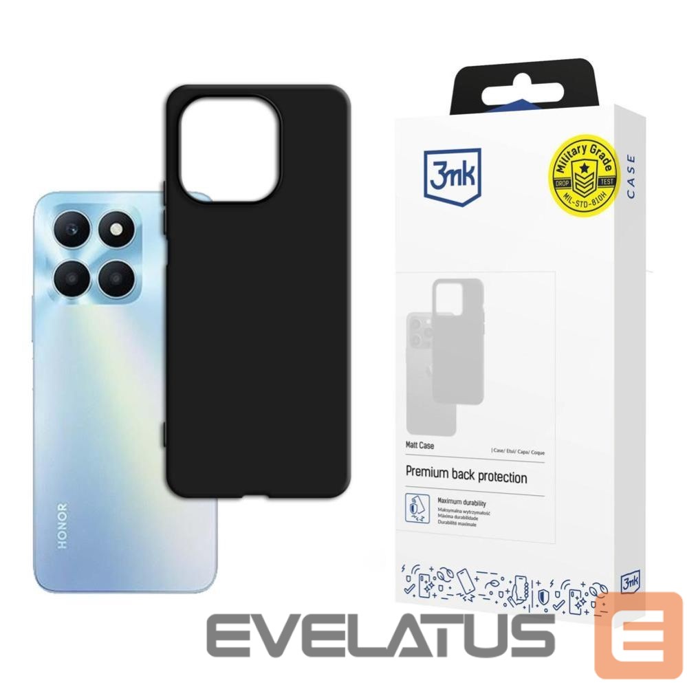 Nugarėlės dėklai 3MK 3mk Matt Case for Honor X6A - black