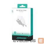 Adapteriai Joyroom  Joyroom JR-TCG15 Mini 30W GaN USB-C Wall Charger - White 