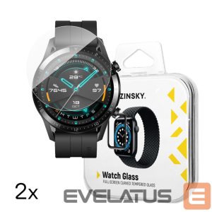 Dirželis Wozinsky  Wozinsky Full Glue Tempered Glass for Huawei Watch GT 2 / GT 2 Pro 42mm (2 pcs.) 