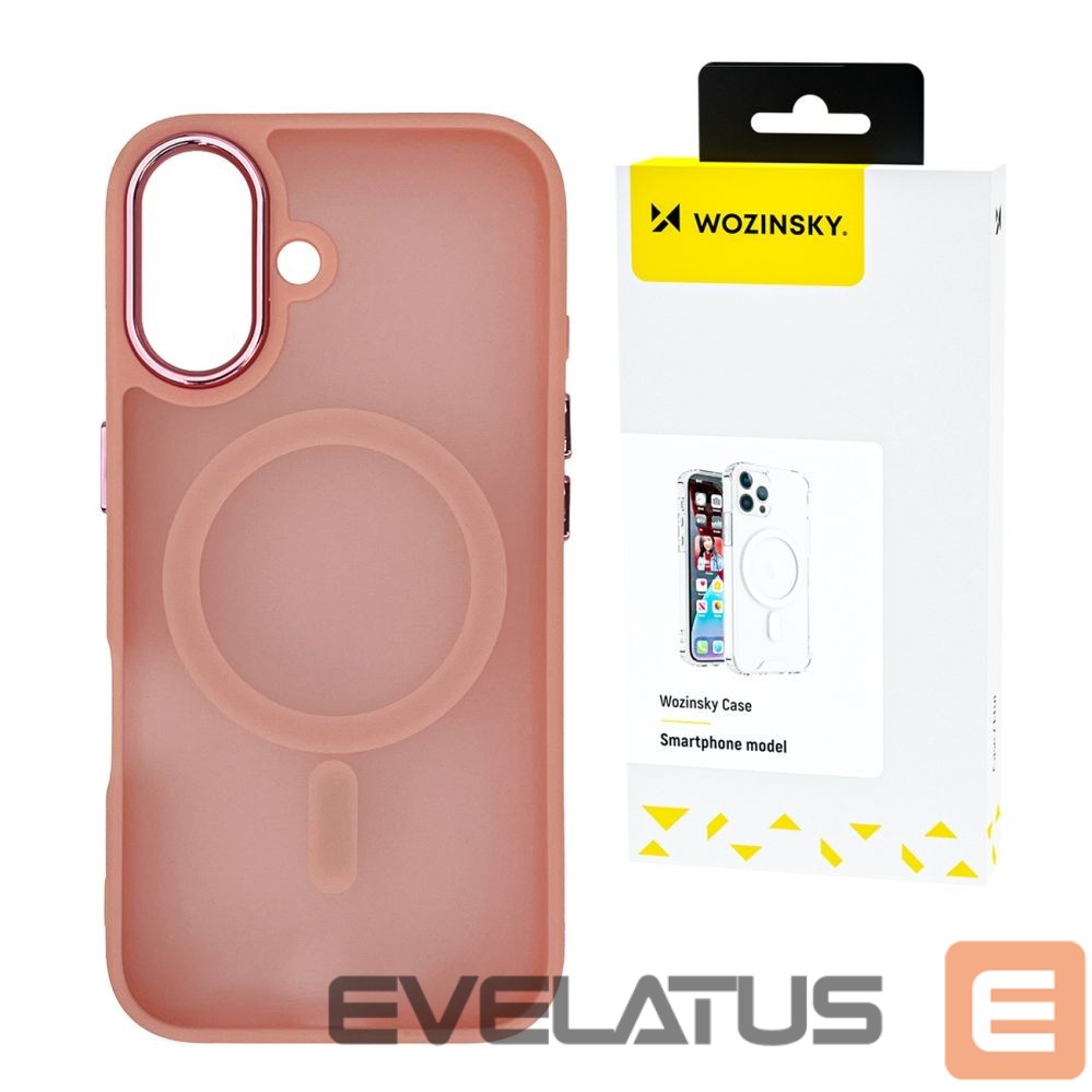 Nugarėlės dėklai Wozinsky Wozinsky Fashion Case MagSafe for Samsung Galaxy S25 Ultra - Pink