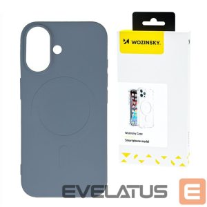 Nugarėlės dėklai Wozinsky  Liquid Silicone Case MagSafe for Samsung Galaxy S25+ - Gray 