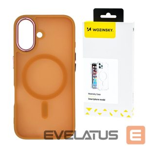 Nugarėlės dėklai Wozinsky  Wozinsky Fashion Case MagSafe for Samsung Galaxy S25+ - orange 