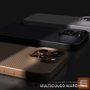 Nugarėlės dėklai Wozinsky  Wozinsky Carbon Fiber Case with MagSafe for Samsung Galaxy S25+ - Brown 