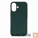 Nugarėlės dėklai Wozinsky  Liquid Silicone Case MagSafe for Samsung Galaxy S25 - Green 