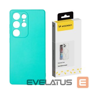 Nugarėlės dėklai Wozinsky  Wozinsky Silicone Case for Samsung Galaxy S25 - Green 