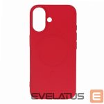 Nugarėlės dėklai Wozinsky  Wozinsky Liquid Silicone Case MagSafe for Samsung Galaxy S24 FE - red 