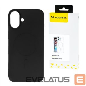 Nugarėlės dėklai Wozinsky  Wozinsky Silicone Case MagSafe Samsung Galaxy S24 FE Black 