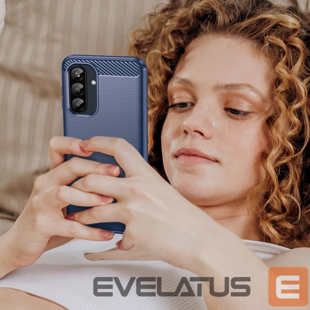 Nugarėlės dėklai Hurtel Carbon Case for Samsung Galaxy A26 - Blue